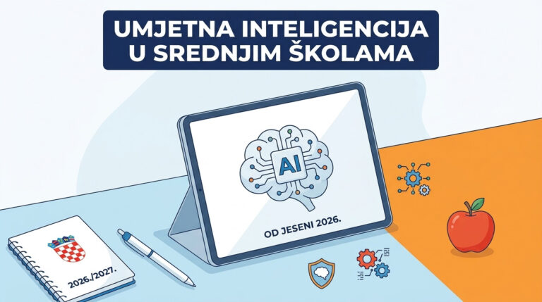 Novi fakultativni predmet u srednjim školama: umjetna inteligencija od jeseni dostupna u sva četiri razreda